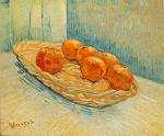 Still Life with Basket and Six Oranges