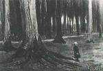 Girl in the Woods