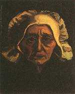 Head of an Old Peasant Woman with White Cap