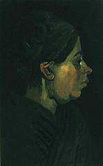 Head of a Peasant Woman with Dark Cap