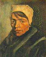 Head of a Peasant Woman with White Cap