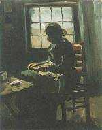 Woman Sewing