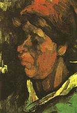 Head of a Peasant Woman with Dark Cap