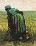 Peasant Woman Digging