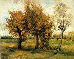 Autumn Landscape with Four Trees