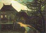 Parsonage at Nuenen by Moonlight, The