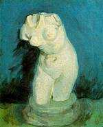 Plaster Statuette of a Female Torso