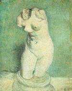 Plaster Statuette of a Female Torso