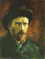 Self-Portrait with Dark Felt Hat