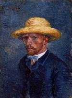 Self-Portrait with Straw Hat