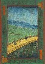 Japonaiserie: Bridge in the Rain (after Hiroshige)