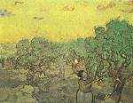 Olive Grove with Picking Figures